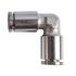 Metal Pu Fitting Elbow 4mm